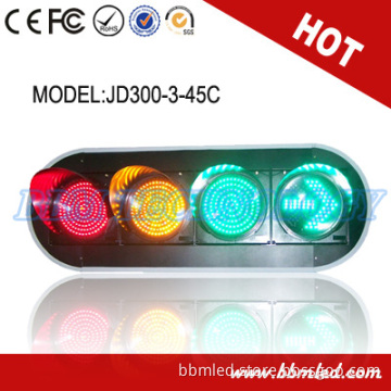 300mm High Reflective Warning LED Traffic Light with Cobweb Lens